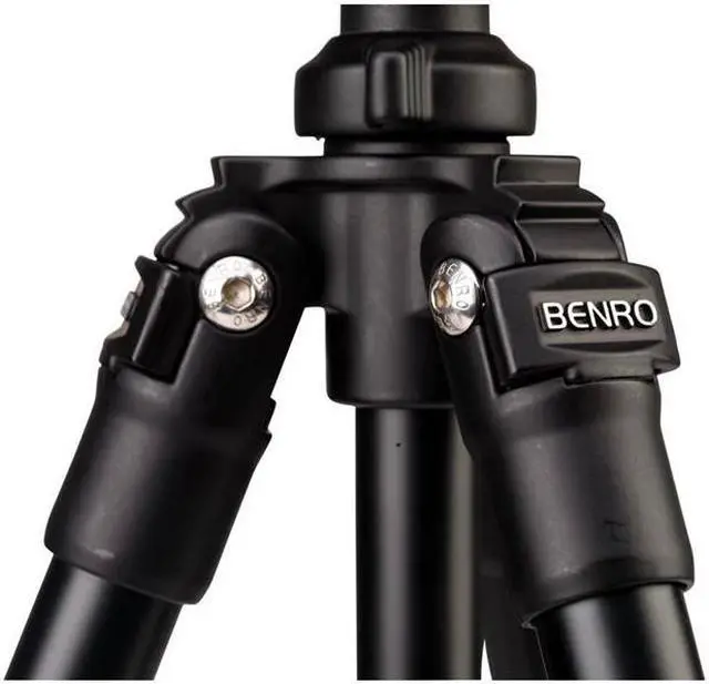 Alt view image 3 of 20 - Benro Slim 4-Section Lightweight Aluminum Tripod with Ball Head