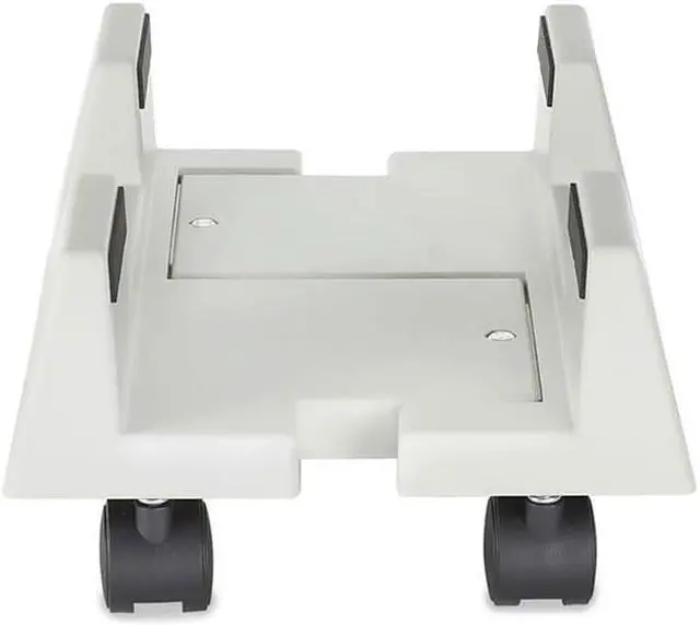 Alt view image 3 of 10 - Mount-It! Mobile CPU Stand | Adjustable Width Universal PC Computer Holder Cart