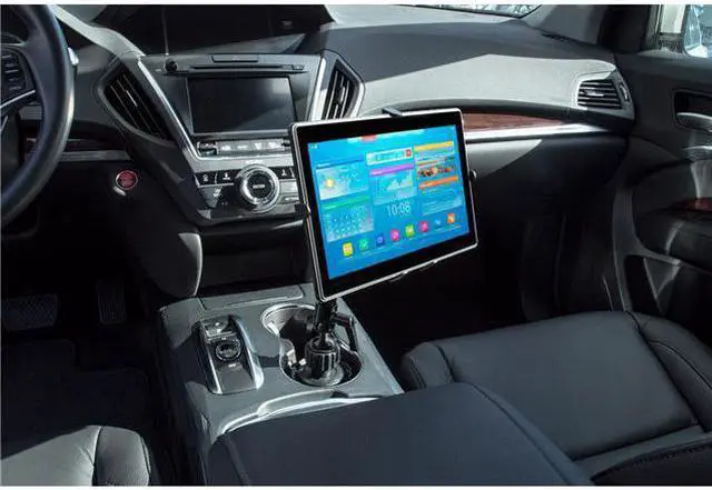 Alt view image 6 of 20 - Mount-It! Car Cup Holder Ipad Tablet Stand | 11" Max Screen Size