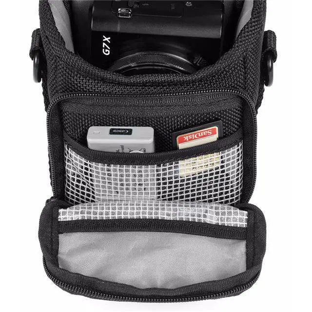 Alt view image 2 of 7 - Tamrac Pro Compact 1 Bag for Digital Cameras, 3.7x1.8x5.5" Exterior Size