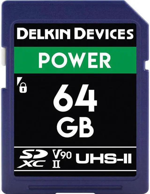 Main image of Delkin Devices 64GB SDXC 2000X Memory Card V90 UHS-II