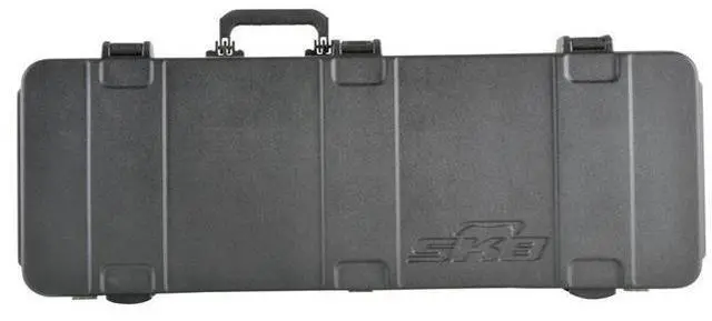 Alt view image 2 of 13 - SKB Rectangular Hardshell Case for Stratocaster and Telecaster Shaped Guitars