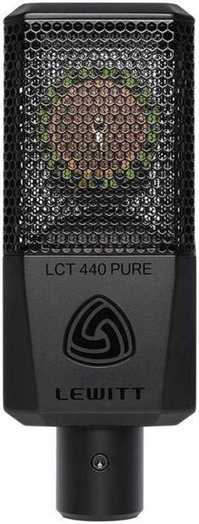 Lewitt LCT-440 PURE Large-Diaphragm Cardioid Condenser Microphone  #LCT-440-PURE