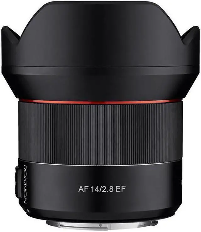 Alt view image 4 of 20 - Rokinon 14mm F2.8 AF Wide Angle Full Frame Auto Focus Lens for Canon EF Mount