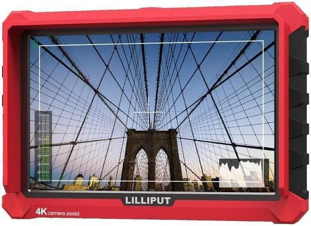 Alt view image 2 of 6 - LILLIPUT Professional A7s 7” 1920X1200 4K HDMI Input/Output Video Assist On-Camera Monitor by VIVITEQ