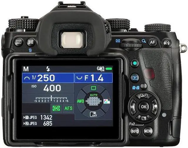 Alt view image 3 of 9 - Pentax K-1 Mark II Dynamic DSLR Camera with 3.2" TFT LCD, Black, Body Only