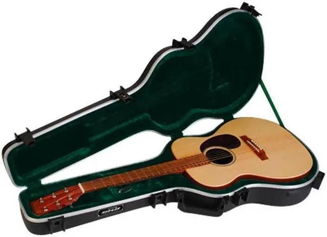 Alt view image 2 of 9 - SKB 000 Sized Acoustic Guitar Hardshell Case #1SKB-000