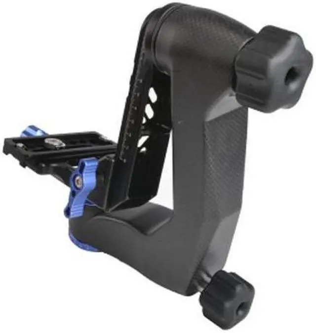 Alt view image 3 of 19 - Benro Carbon Fiber Gimbal Head with PL100LW Plate GH5C