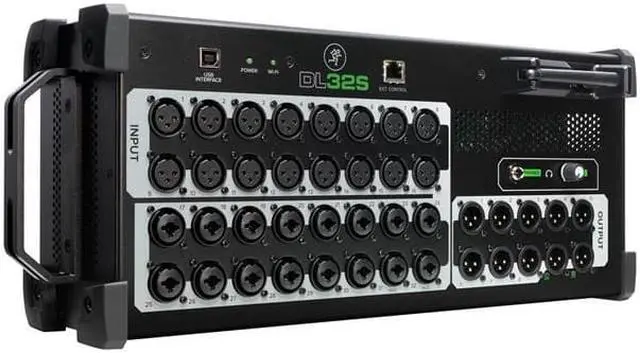 Alt view image 3 of 20 - Mackie DL32S 32-Channel Wireless Digital Live Sound Mixer with Built-In Wi-Fi