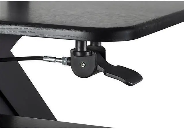 Alt view image 8 of 9 - Mount-It! Standing Desk Converter With Dual Monitor Mount Combo