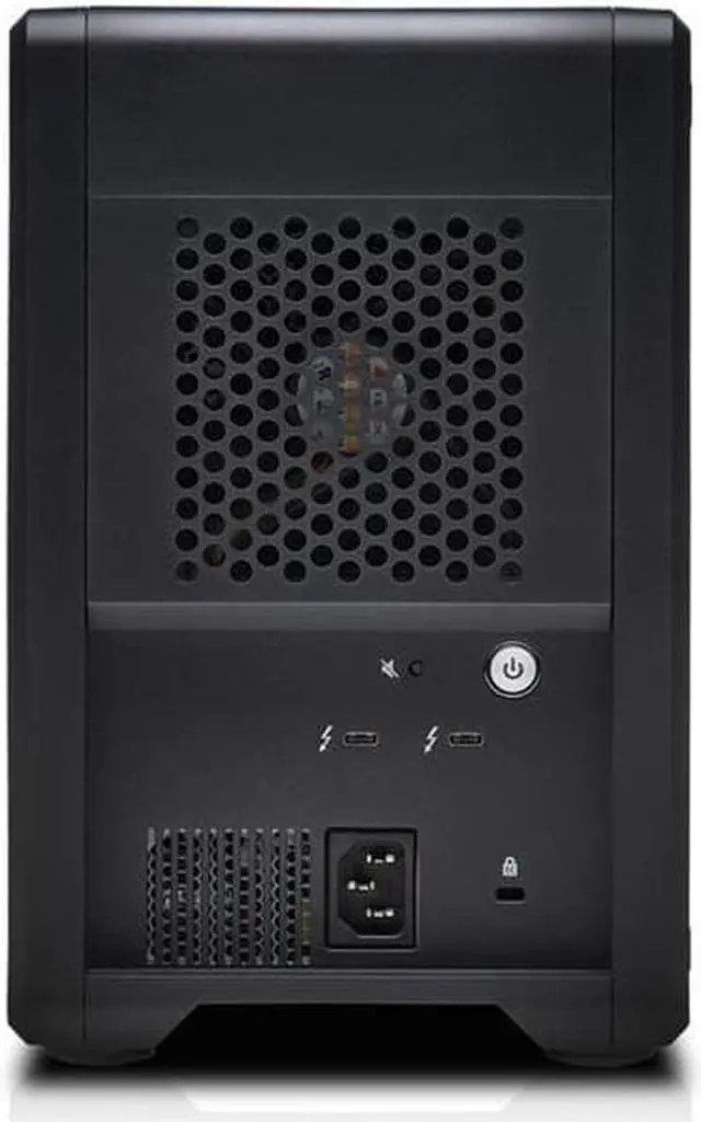 Alt view image 3 of 13 - G-Technology G-SPEED Shuttle 48TB Thunderbolt 3 Hard Drives - Desktop External 0G10087 Black
