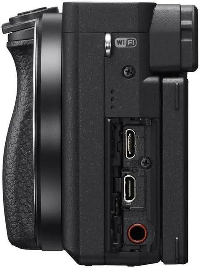 Alt view image 4 of 20 - Sony Alpha a6400 Mirrorless Digital Camera with 16-50mm Lens