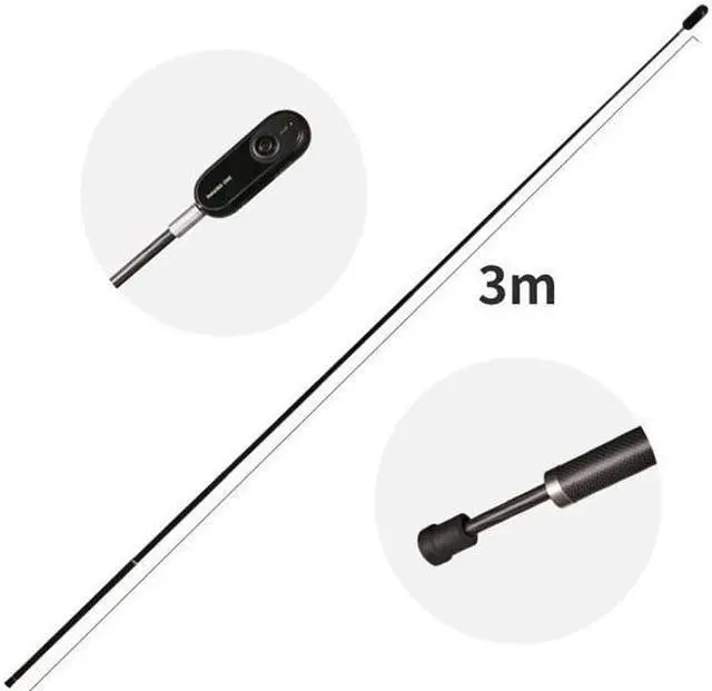 Alt view image 2 of 8 - Insta360 Extended Selfie Stick for ONE X and ONE Cameras #222186
