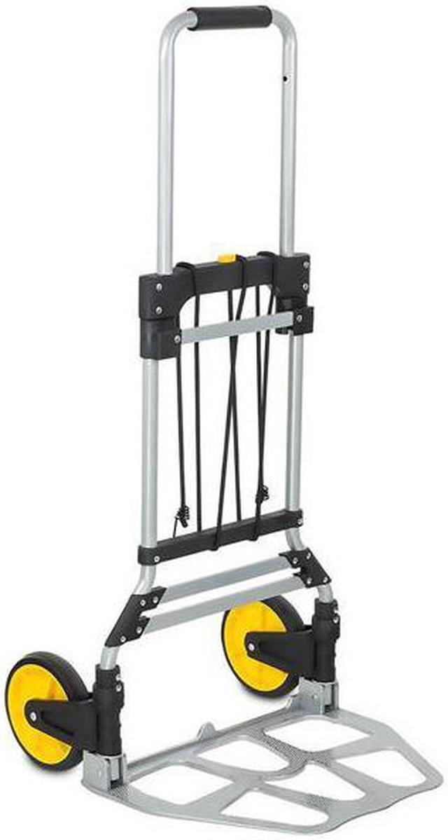 Alt view image 8 of 19 - Mount-It! Folding Hand Truck and Dolly with Telescoping Handle | 264 Lb Capacity