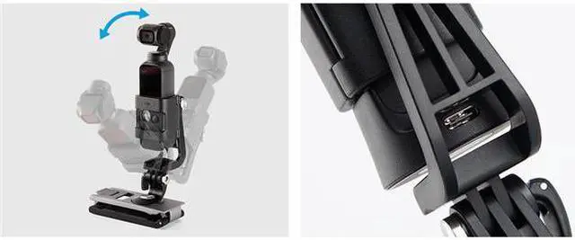 Alt view image 2 of 7 - PGYTECH Osmo Pocket Universal Mount Kit #P-18C-033
