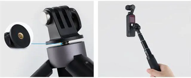 Alt view image 3 of 7 - PGYTECH Osmo Pocket Universal Mount Kit #P-18C-033