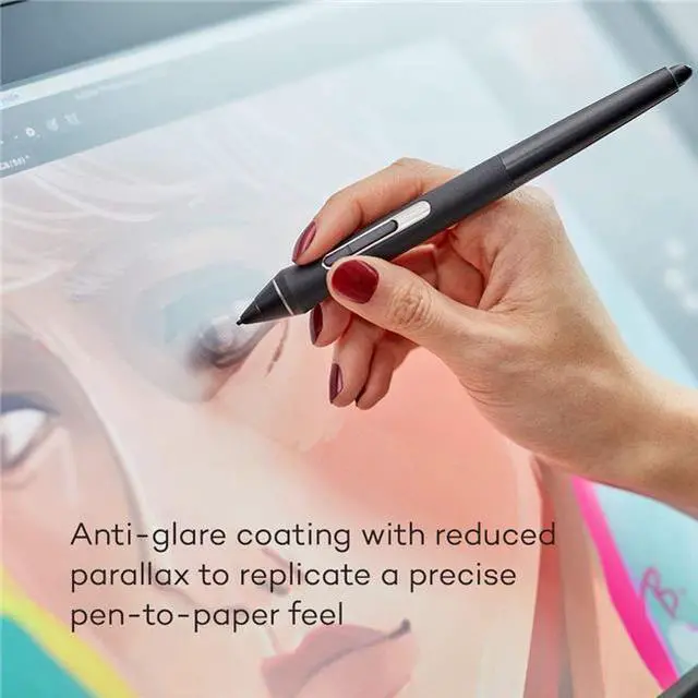 Alt view image 4 of 19 - Wacom Cintiq 22 Drawing Tablet with Full HD 21.5-Inch Display Screen, 8192 Pressure Sensitive Pro Pen 2 Tilt Recognition, Compatible with Mac OS Windows and All Pens