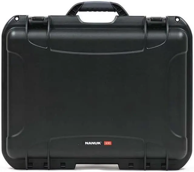 Alt view image 5 of 20 - NANUK CASES 930-1001 Black Protective Case, 19.8"L x 16"W x 7.6"D