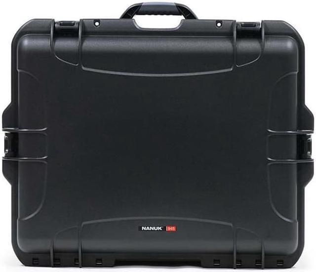 Alt view image 3 of 13 - Nanuk Large Series 945 Lightweight NK-7 Resin Waterproof Case with Foam, Black