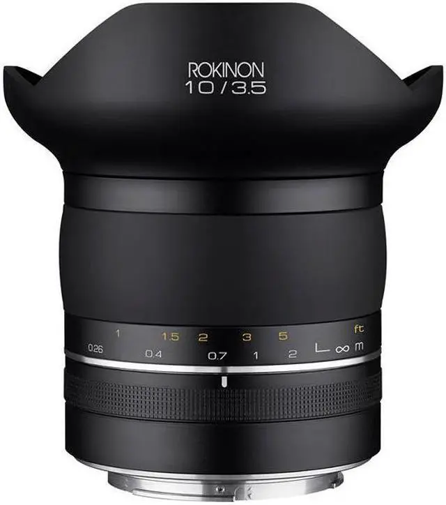 Main image of Rokinon SP 10mm F3.5 Wide Angle Lens for Canon EF Mount with AE (Auto Exposure)