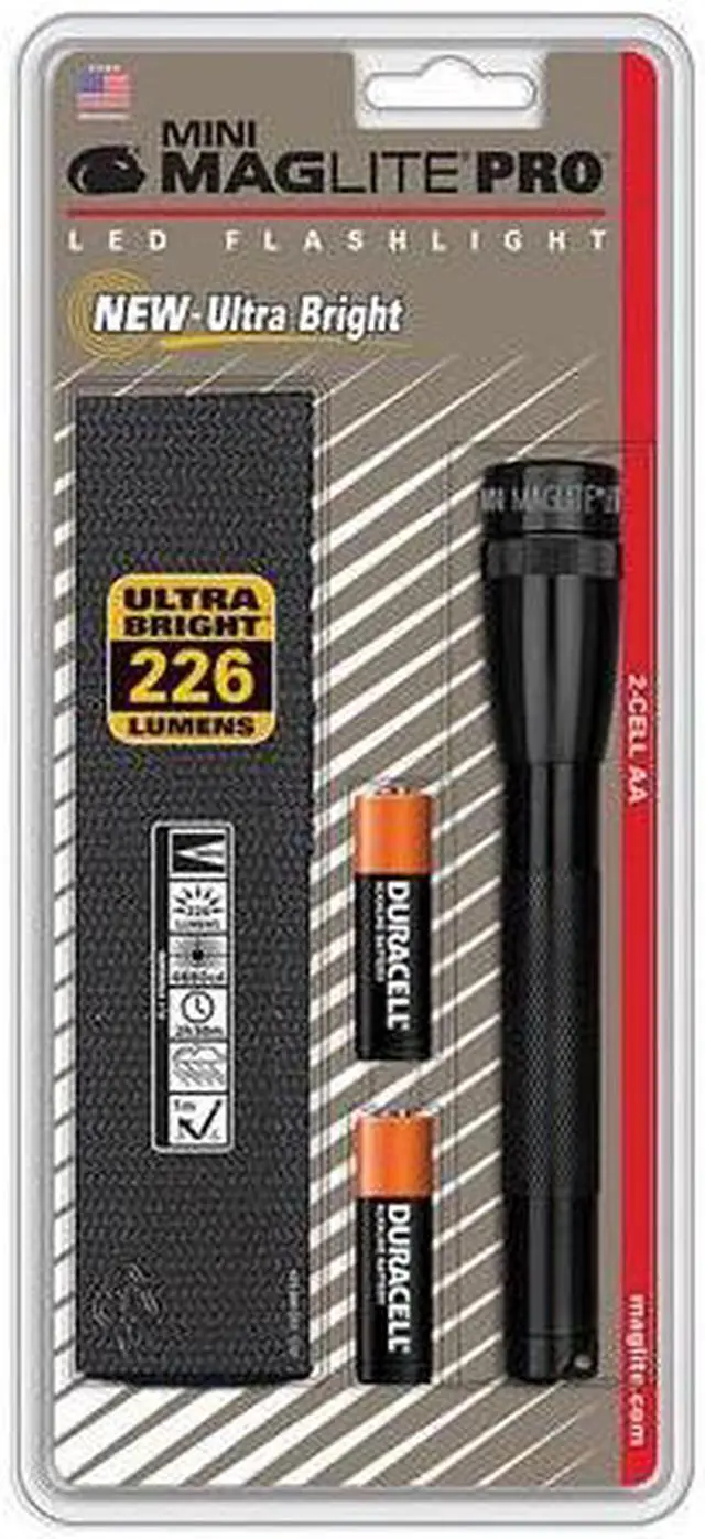 Alt view image 3 of 17 - Maglite SP2PO1H Mini MAGLITE LED Pro 2 AA Flashlight with Holster