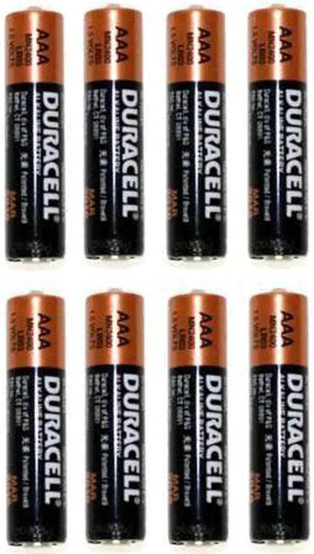Alt view image 7 of 20 - DURACELL MN2400B8Z Duracell CopperTop AAA Alkaline Battery, 8 PK, 1.5VDC