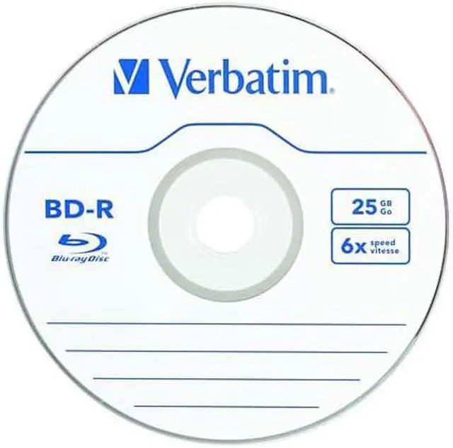 Alt view image 3 of 8 - VERBATIM CORPORATION 97238 10PK BD-R 25GB 6X SPINDLE BOX