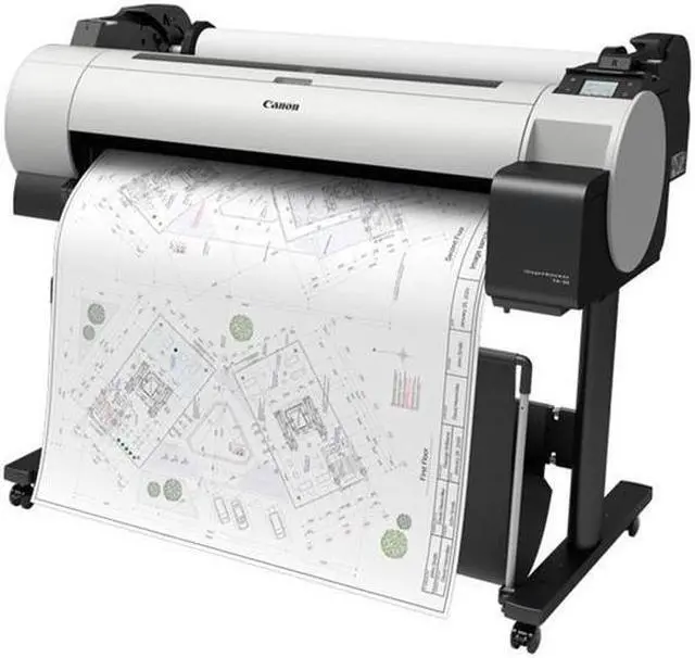 Alt view image 2 of 7 - Canon imagePROGRAF TA-30 5-Color 36" Large Format Printer with Stand #3661C002AA