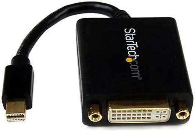 Alt view image 2 of 6 - StarTech.com MDP2DVI Mini DisplayPort to DVI Adapter - 1920x1200 - 1080p - Monitor Adapter - Mini DisplayPort Adapter - Mini DP to DVI