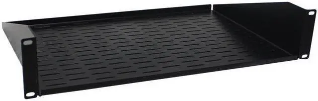 Alt view image 6 of 12 - Rack Shelf 12" Deep 2U Space