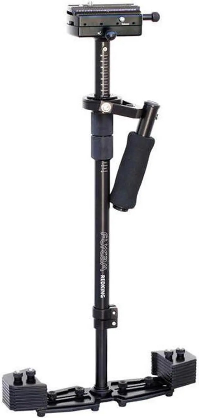 Alt view image 2 of 6 - flycam redking quick balancing video camera stabilizer with dovetail quick release flcmrk | professional cnc aluminum camera stabilizer for dslr bmcc sony nikon dv camcorders up to 7kg/15.4lb + bag