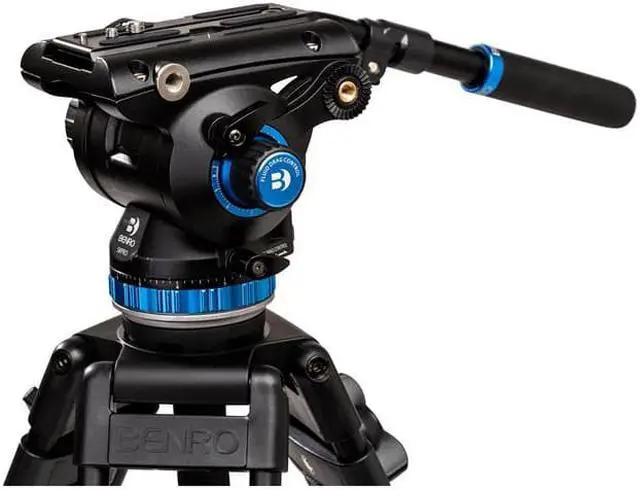 Alt view image 6 of 20 - Benro Tripod Kit A673TMBS8PRO w/ S8 PRO Video Head 75mm Bowl 3/8"-16 Thread