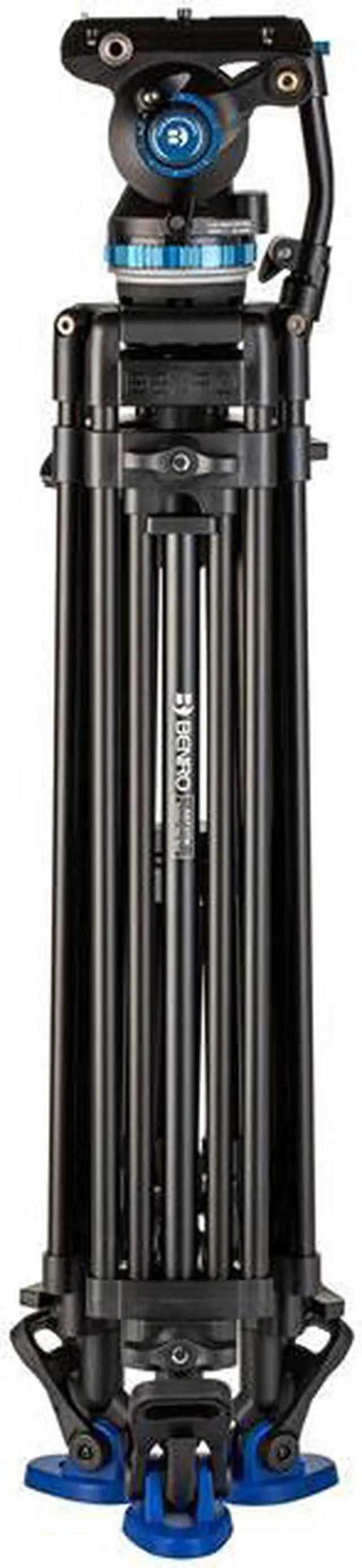 Alt view image 3 of 20 - Benro Tripod Kit A673TMBS8PRO w/ S8 PRO Video Head 75mm Bowl 3/8"-16 Thread