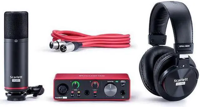Alt view image 6 of 6 - Focusrite Scarlett Solo Studio 3rd Gen 2x2 USB Audio Interface w/Software Suite