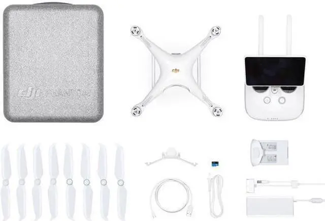 Alt view image 14 of 20 - DJI Phantom 4 PRO+ V2.0 Quadcopter Drone with 4K Professional Gimbal Camera, White(Screen Included)