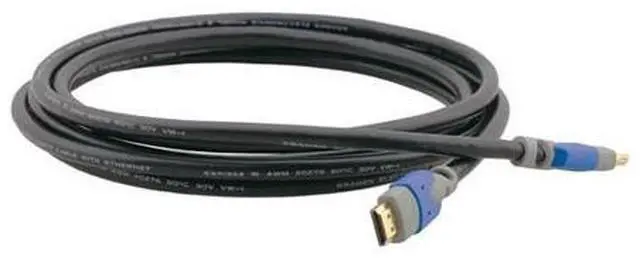 Alt view image 2 of 2 - Kramer Electronics 3' HDMI (M) to HDMI (M) Home Cinema HDMI Cable with Ethernet