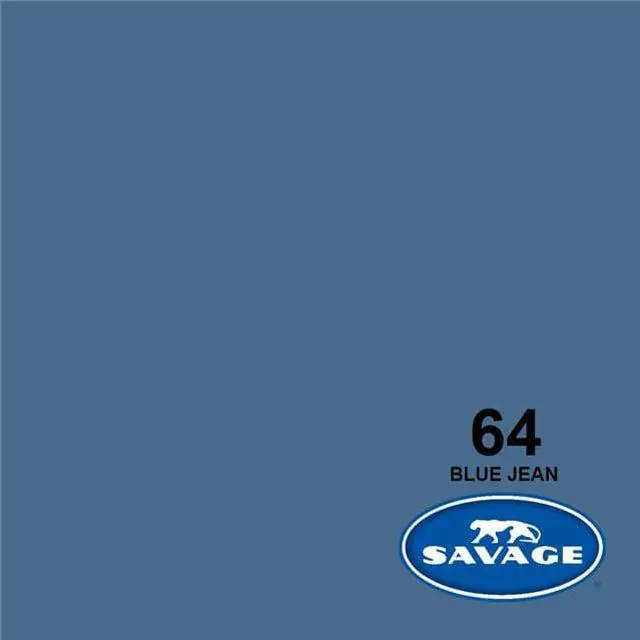 Alt view image 7 of 14 - Savage 53" x 12yds Background Paper (#64 Bluejean)