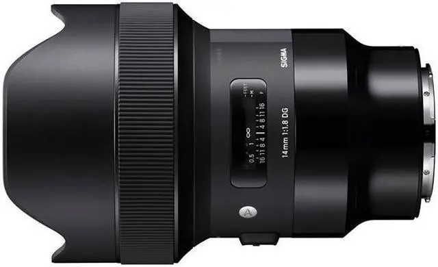 Main image of Sigma 14mm f/1.8 DG HSM Art Lens for Leica L, Black #450969