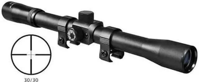 Alt view image 5 of 5 - 4X15 RIM FIRE RIFLE SCOPE ,3/4",30/30