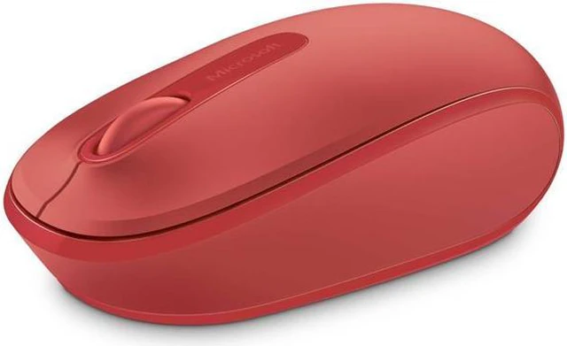 Alt view image 12 of 20 - Microsoft Wireless Mobile Mouse 1850 - Flame Red (U7Z-00031)