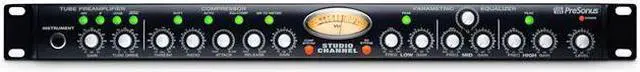 Alt view image 8 of 9 - PreSonus STUDIO CHANNEL Tube Mic Pre/Comp & EQ Mic PreAmp