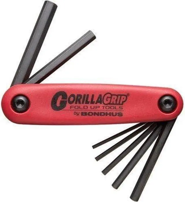 Alt view image 4 of 14 - Bondhus 116-12592 1.5Mm-6Mm Gorilla Grip Foldup Tool Set