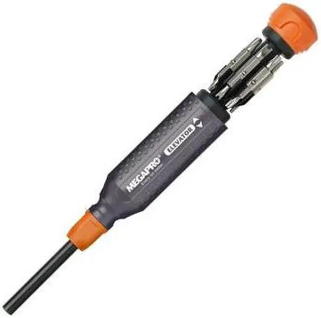 Alt view image 2 of 6 - MEGAPRO 151ELEV-CH/OR-B Phillips, Spanner, Slotted, TORX Pin Bit 8 1/2 in,