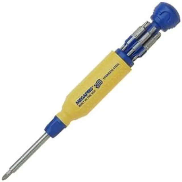 Alt view image 2 of 9 - MEGAPRO 151SS-B Phillips, Square, Star, Slot Bit 8 1/2 in, Drive Size: 1/4 in ,