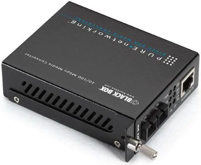 Alt view image 2 of 16 - Pure Networking 10BASE-T/100BASE-TX Media Converter, Multimode, 1310-nm, 2 km, SC