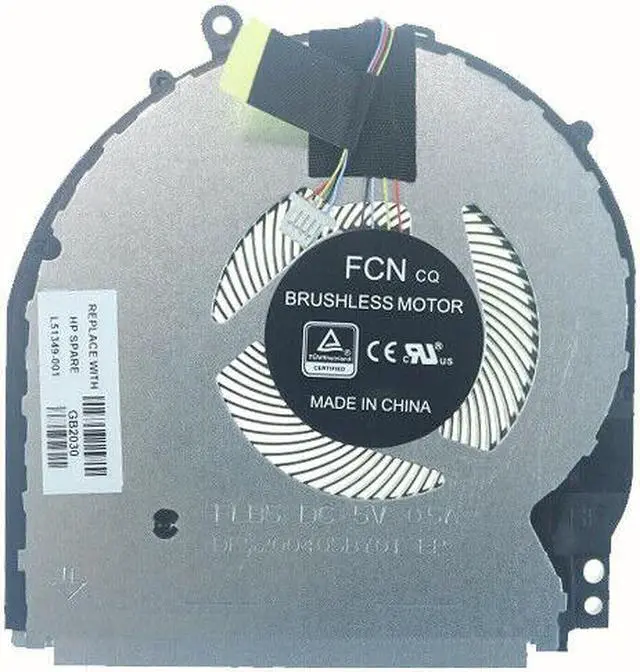 Main image of New CPU Cooling Fan Replacement for HP Pavilion X360 15-DQ TPN-W140 L51349-001 15-DQ0010NR 15-DQ000 15-DQ0075NR 15-DQ0077NR 15-DQ0051NR 15-DQ0095NR 15-DQ0076NR 15-DQ0081NR