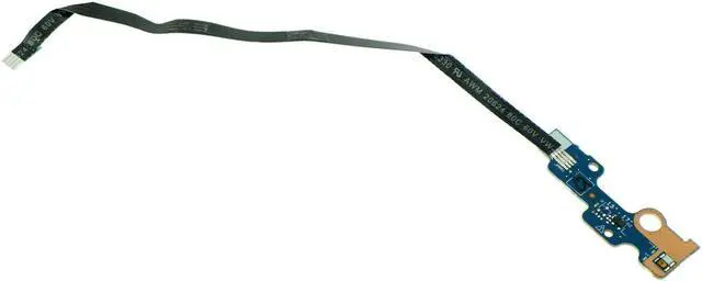 Main image of New Power Switch Button Board With Ribbon Cable for Dell Inspiron 5770 P35E 3580 3581 3582 3583 3584 3585 3780 3781 3782 3785 3593 P75F Vostro 3580 3590 P/N:LS-F114P NBX00028H00