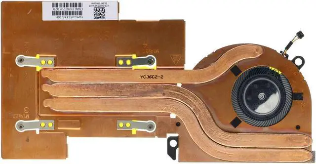 Main image of New CPU Cooling Fan with Heatsink for HP Elite x2 G4 P/N:L67416-001