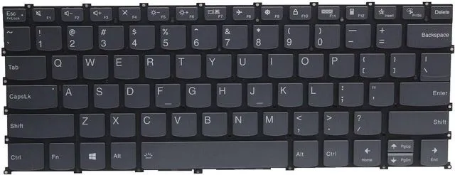 Main image of New US Black English Backlit Laptop Keyboard (Without palmrest) for Lenovo Slim 7 14ARH7 14IAP7 Yoga Slim 7 Pro 14ARH7 7 Pro 14IAH7 7 Pro 14IAP7