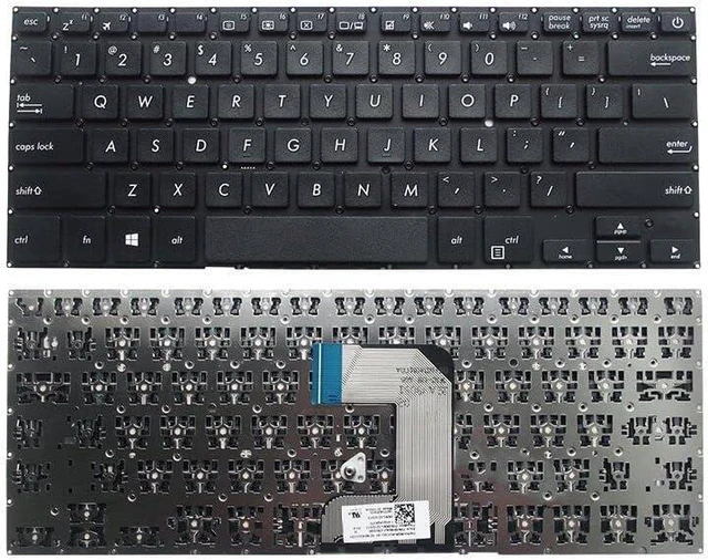 Main image of New US Black English Laptop Keyboard (Without palmrest) for ASUS R420 R420MA R420SA R420NA